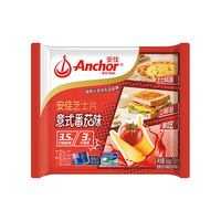 安佳（Anchor）新西兰乳源 切达干酪奶酪芝士片166g 意式番茄口味