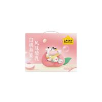 认养一头牛 白桃燕麦风味酸奶230g*10瓶装团购京东自营整箱燕麦中秋礼盒送礼