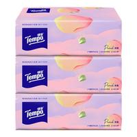 Tempo 得宝 浅桃系列 抽纸 4层*90抽*3包(195*160mm)