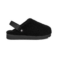  UGG 平底 女士乐福鞋  黑色