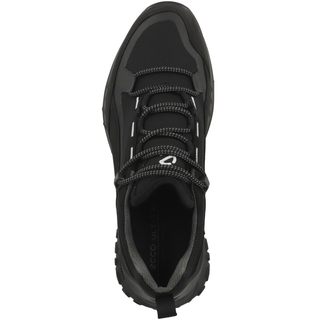 ECCO 爱步 男式 超级地形防水低帮鞋 82425451052 登山鞋 透气 Ultra Terrain Waterproof Low Black 8-8.5