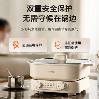 SUPOR/苏泊尔 多功能 电火锅  白色