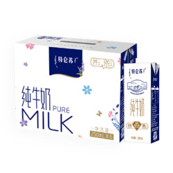 特仑苏 MENGNIU 蒙牛 特仑苏纯牛奶250ml*6盒