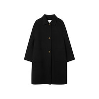 LANCY 双面呢 女士长大衣