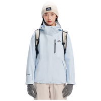 PELLIOT 伯希和 女冲锋衣 10159502458234 【女款】冰岛蓝 | 抓绒两件套 M