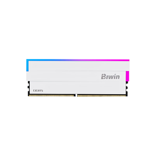 佰维（BIWIN）DDR5 6000 (C28) 频率台式机内存条炫光星舰RGB灯条海力士颗粒 DW100 DDR5 6000/C30 黑色 32GB 2条套条 （16*2）