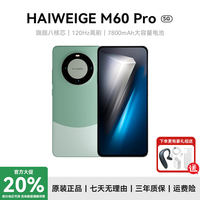 HAIWEIGE M60Pro 120Hz高刷 山川青 16GB+512GB 5G手机