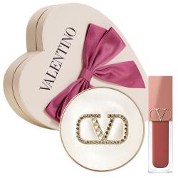 VALENTINO 唇霜气垫礼盒 (水光气垫 LN2+多用唇霜 151R+同款气垫替换芯正装)
