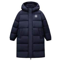 匡威 极寒泡芙 超高充绒连帽长款保暖儿童羽绒服