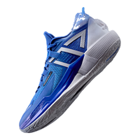 XTEP特步杨皓喆PE灵击3男子篮球鞋运动鞋透气稳定支撑轻便耐磨后卫鞋 里昂蓝/经典白 42