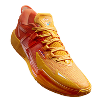 XTEP特步杨皓喆PE灵击3男子篮球鞋运动鞋透气稳定支撑轻便耐磨后卫鞋 蜜柑橙/浅红橙 40