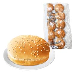MANKATTAN 芝麻仔汉堡胚 汉堡面包半成品 早餐食品速食懒人成人儿 570g 2