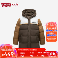 Levi's李维斯儿童羽绒服男女童2024冬季棉服保暖童装