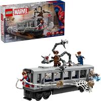 LEGO 乐高 Marvel漫威超级英雄系列 76321 蜘蛛侠2:蜘蛛侠大战章鱼博士地铁列车场景