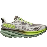 HOKA ONE ONE男款春季克利夫顿9防水版路跑鞋CLIFTON 9 GTX透气 板岩色/芦荟绿 40