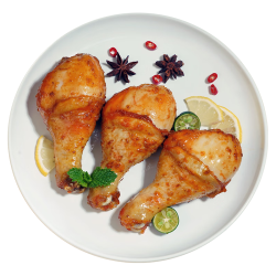 上鲜 孜然香烤鸡腿 2斤 全熟烧烤食材