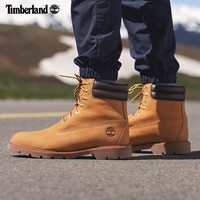 Timberland 官方踢不烂男款大黄靴马丁靴防泼水偏大|A27TP A27TPW/小麦色 TB1 仅