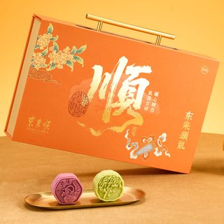 东来顺月饼礼盒清真食品中华老字号传月饼东来颂礼640g