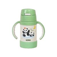 THERMOS 膳魔师 儿童保温杯带把手316L吸管杯280ml