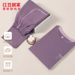 Hodohome 红豆居家 全棉针织套头柔软家居服套装