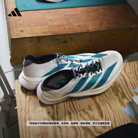 adidas 阿迪达斯 ADIZERO BOSTON 13超轻缓震玻纤柱专业竞训跑鞋阿迪达斯   白/纯蓝绿色/淡灰   38.5
