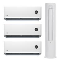 小米 MI）米家互联网冷暖空调  智能变频自清洁立柜式空调+挂壁式空调