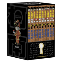 名侦探柯南漫画书全套104卷 盒装版 第12345678910-104辑 日本破案解密逻辑推理侦探小说卡通漫画书 青山刚昌 儿童经典推理冒险故事书籍课外读物 共10卷 第四辑31-40 盒装珍藏版