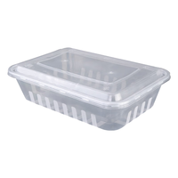 变度一次性碗筷套装PS水晶碗食品级耐高温四五件套餐具塑料航空碗加厚 300ml水晶碗+PS勺+骨碟40套