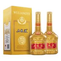 WULIANGYE 五粮液 辛丑牛年纪念酒 52%vol 浓香型白酒 500ml*2瓶 双支装