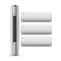 格力 KFR-35GW/NhAe1BAj 新一级能效变频自清洁 1.5匹*3+3匹*1 空调套装