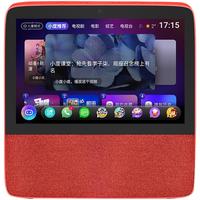 小度 在家X8智能屏音箱8英寸百度智能声控视频通话桌面蓝牙音响家用便携式小杜触屏学习机 X8红色