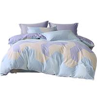 百丽丝家纺被套25年纯棉被套单人双人被罩可水洗机洗被套单件 洛斯倾语全棉印花被套 200cm×230cm