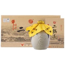 牛栏山 二锅头 珍品15 清香型 白酒 45度 400ml*6瓶 整箱装 中秋送礼