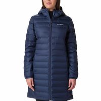 Columbia 哥伦比亚 女式 Lake 22 羽绒长连帽夹克,Nocturnal,X-Small