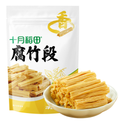 十月稻田 腐竹段 200g 豆制品 素肉炒菜凉拌火锅 干货