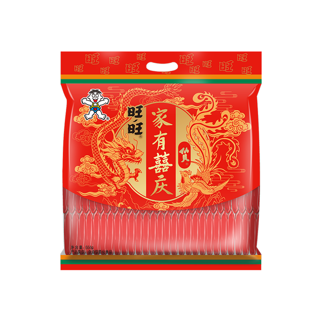 旺旺 仙贝 婚庆版 556g 每袋约92小袋 原味 休闲膨化食品饼干糕点零食