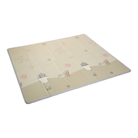 Beityos婴儿爬爬垫折叠爬行垫XPE地垫0-6个月-1岁新生儿宝宝防摔2cm加厚 【升级包边】鲨鱼180*200*2cm 简约北欧风环保XPE爬行垫