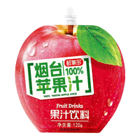 鲜氧多【100%烟台苹果汁】0脂肪无添加酸甜清凉果汁饮品120*16袋 100%烟台苹果汁120*16袋