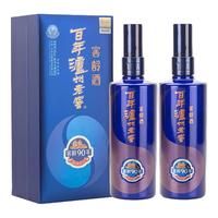 泸州老窖 窖龄酒 窖龄90年 52%vol 浓香型白酒 500ml*2瓶 双支装