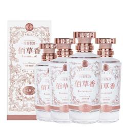 董酒 佰草香 2021年 董香型白酒 54度 500ml*4瓶 整箱装 陈年白酒中秋送礼