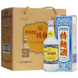 泸州老窖 特曲60版工农牌 52度500mL6瓶整箱装(赠3个礼袋)浓香型 送礼宴请