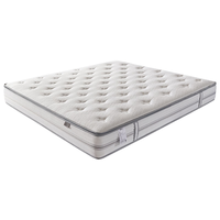 全友家居 乳胶床垫1.8x2米双人席梦思独立袋装弹簧床垫子2025