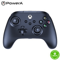 PowerA 微软xbox游戏有线手柄 支持pc steam电脑xbox series原神双人成行黑神话悟空绝区零实况 黑色升级款