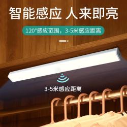 索亚达 suoyada）led人体感应灯 智能磁吸自粘小夜灯长条充电式衣柜橱柜灯条灯带