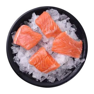 掬芥 冰鲜三文鱼鱼尾肉宝宝辅食香煎海鲜