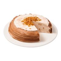 俏侬焦糖千层蛋糕450g 动物奶油+纯脂巧克力球≥52% 零食糕点蛋糕 焦糖千层蛋糕450g