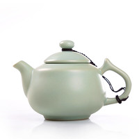 陶立方可养开片泡茶壶天青汝窑茶壶泡茶器家用陶瓷单壶功夫茶具配件 汝窑如意壶 200ml