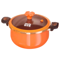 AUX奥克斯陶瓷微压锅家用煲汤炖煮不粘锅奶锅电磁炉燃气灶通用