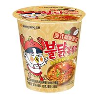 【散装组合】韩国三养火鸡面超辣咖喱蟹奶油芝士味炸酱方便面