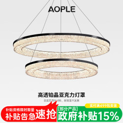 AOPLE 意式极简轻奢客厅灯 80CM 三色变光